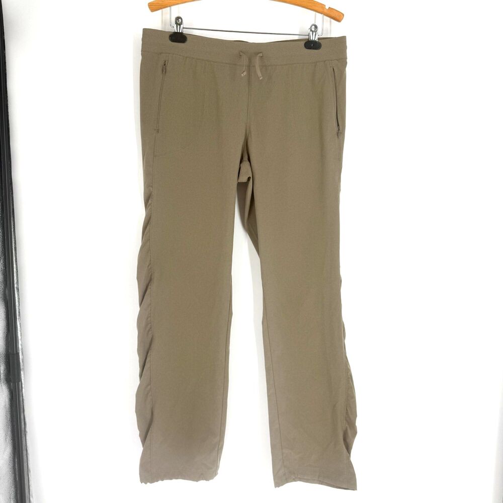 Kuhl Pants Freeflex Move Hiking Performance Stretch Outdoor Women Tan Size L